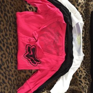 Fox 3/4 sleeve T shirts